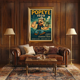 Popeye 1929 Art Poster POP-08
