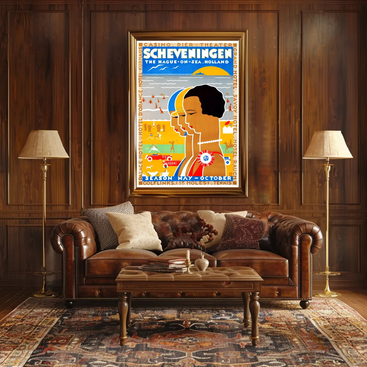 Scheveningen The Hague-On-Sea Poster