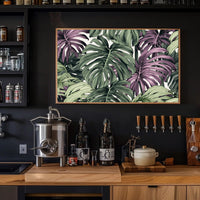 Tropical Foliage Art Poster