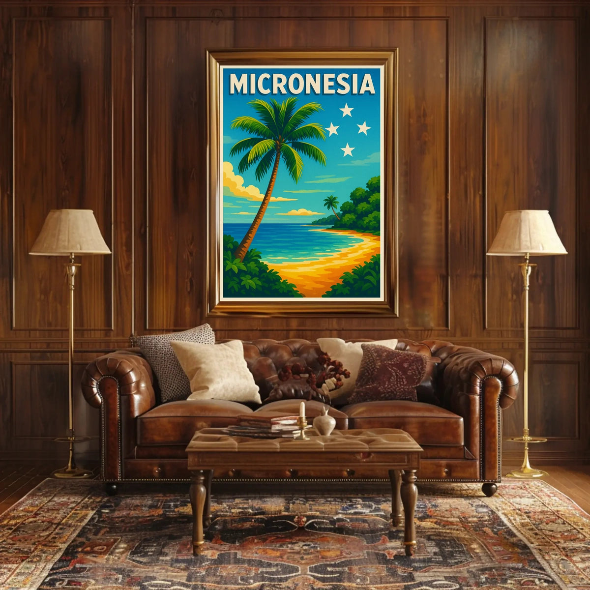 Micronesia Paradise Poster