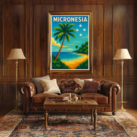 Micronesia Paradise Poster