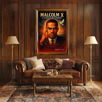 Malcolm X A Legacy of Change Poster PosterGoat