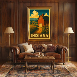 Indiana Countryside Poster