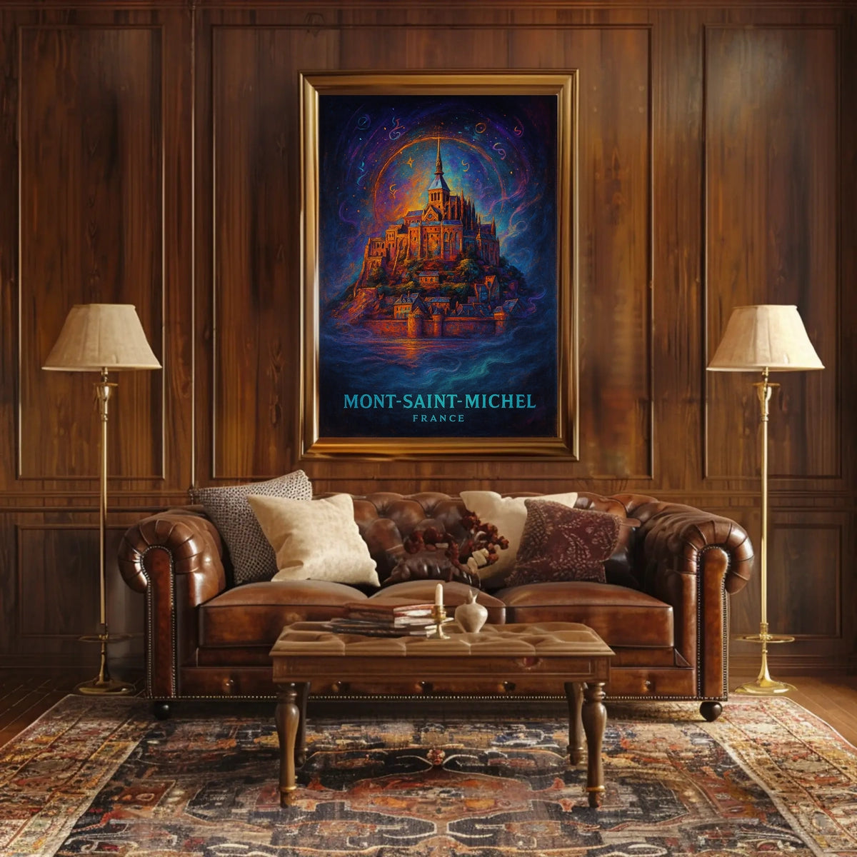 Mont-Saint-Michel France Poster