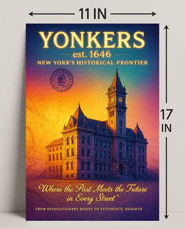 Yonkers New Yorks Historical Frontier Poster PosterGoat