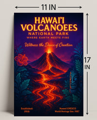 Hawaii Volcanoes National Park Poster PosterGoat