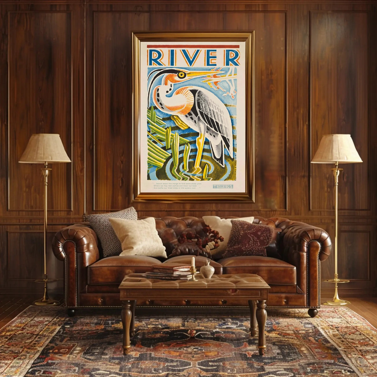 River Serenity Poster