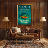 Meet the Colorful Bluegill Poster