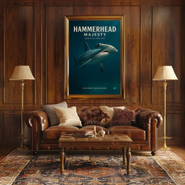 Hammerhead Majesty Poster