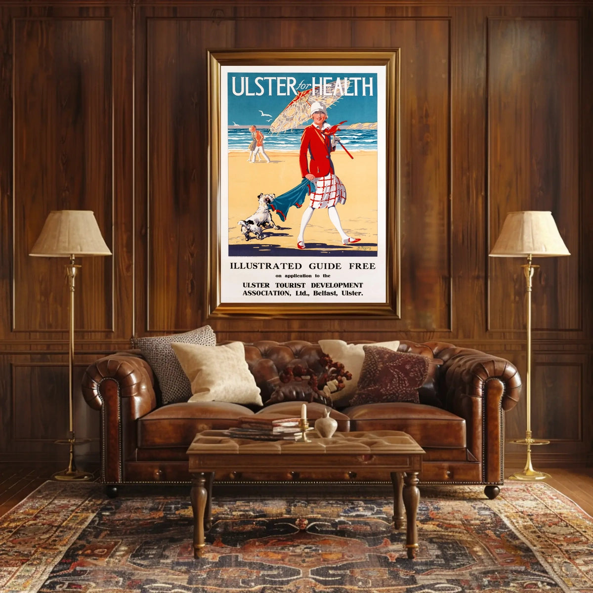 Ulster For Health Tourism Promotion Poster