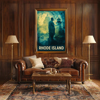 Rhode Island Landmarks Poster