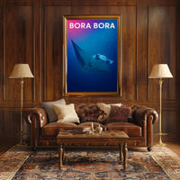 Bora Bora Underwater Adventure Poster