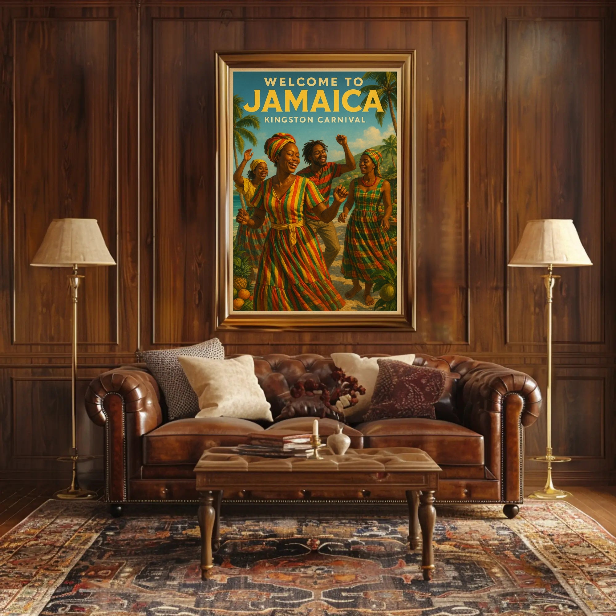 Welcome to Jamaica Carnival Poster