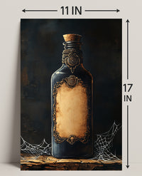 Mysterious Elixir Bottle Poster