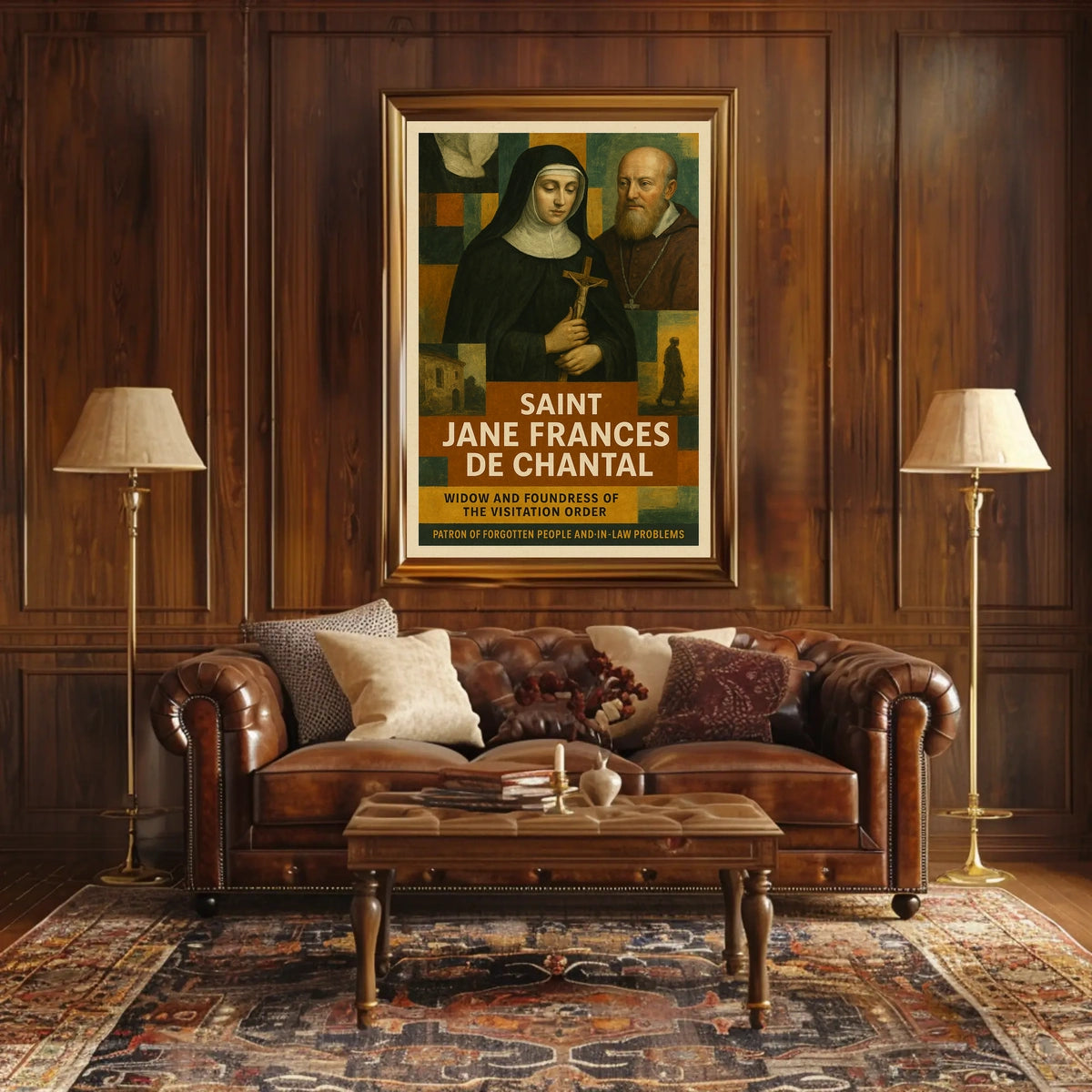 Saint Jane Frances De Chantal Poster