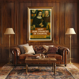 Saint Jane Frances De Chantal Poster