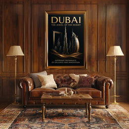 Dubai The Jewel of the Desert Description Discover the Poster