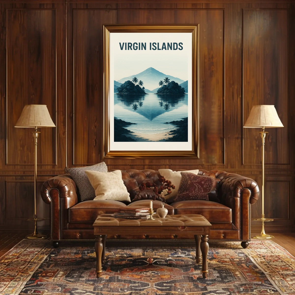 Tranquil Virgin Islands Poster
