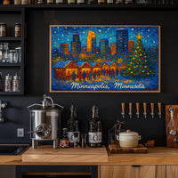 Minneapolis Winter Market Poster
