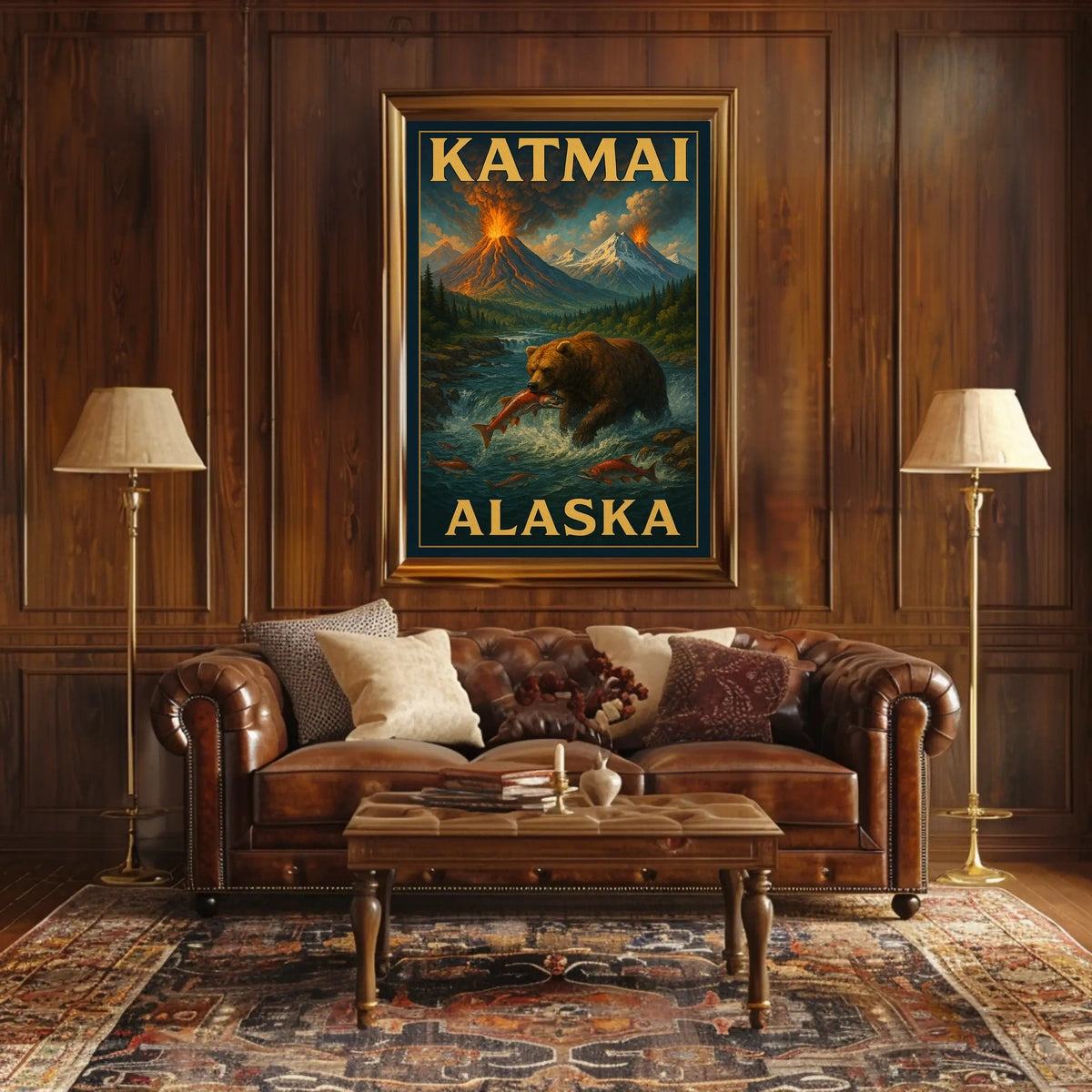 Katmai, Alaska Poster