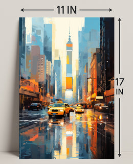 Urban Reflections Poster PosterGoat