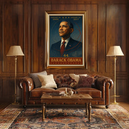 Barack Obama Presidential Era Historical or Presidential Poster