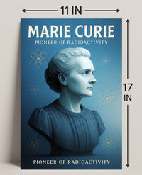 Marie Curie Pioneer of Radioactivity Poster PosterGoat