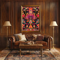 Abstract Art Poster: A Burst of Colorful Imagination