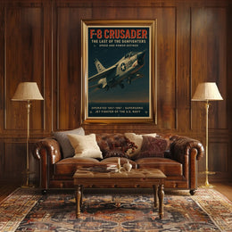 F-8 Crusader The Last of the Gunfighters Poster