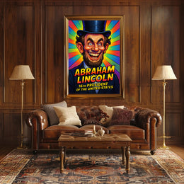 Abraham Lincoln 16th President Poster Wall Art Print Decor PosterGoat