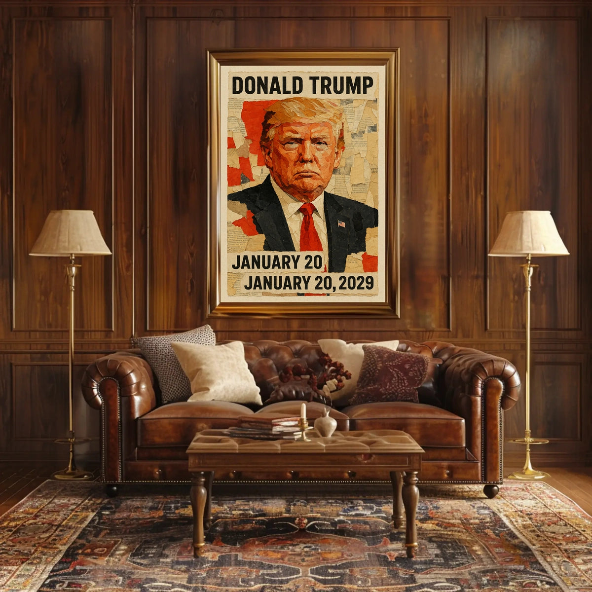 Donald Trump Vision of Tomorrow Poster