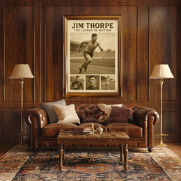 Jim Thorpe The Legend in Motion Jim Thorpe Poster