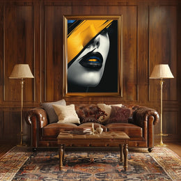 Abstract Expression Bold And Vivid Poster