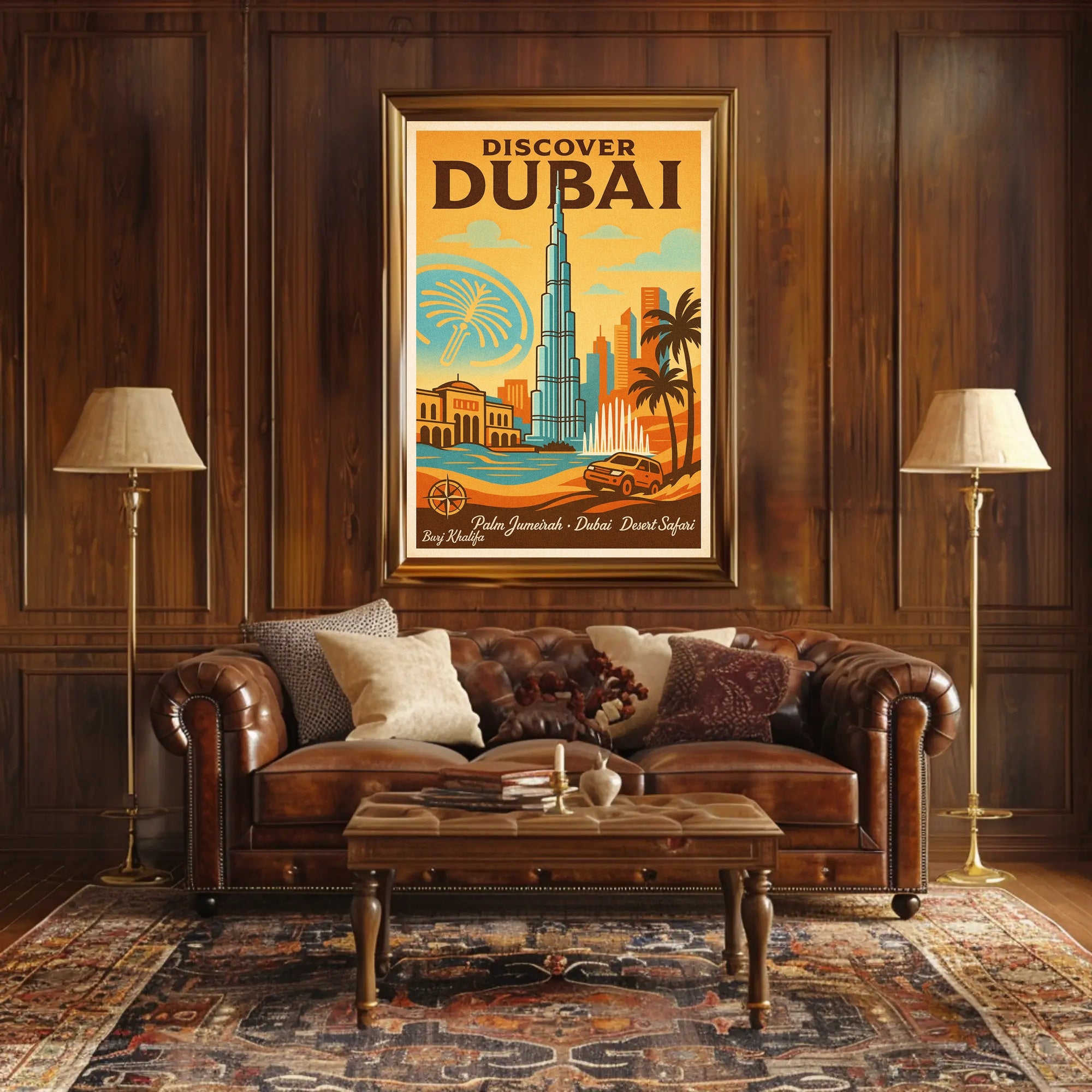Discover Dubai Poster