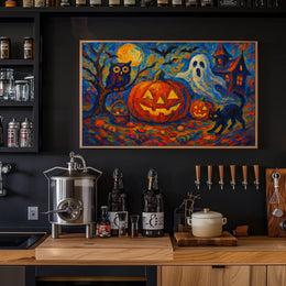 Halloween Night Spectacle Poster