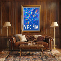 Virginia Abstract Art Abstract Poster