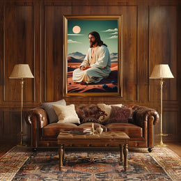 Serenity in the Desert Poster