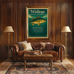 Walleye Masters of Freshwater Poster