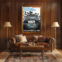 Porsche Racing Champions 1969-1971 Poster