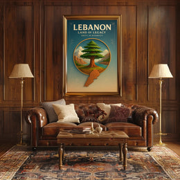 Lebanon Land Of Legacy Poster