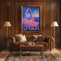 Vibrant Utah Landscape Poster