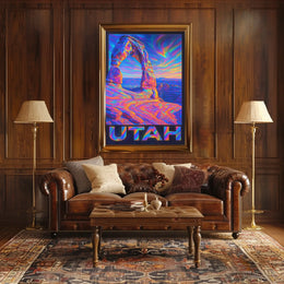 Vibrant Utah Landscape Poster