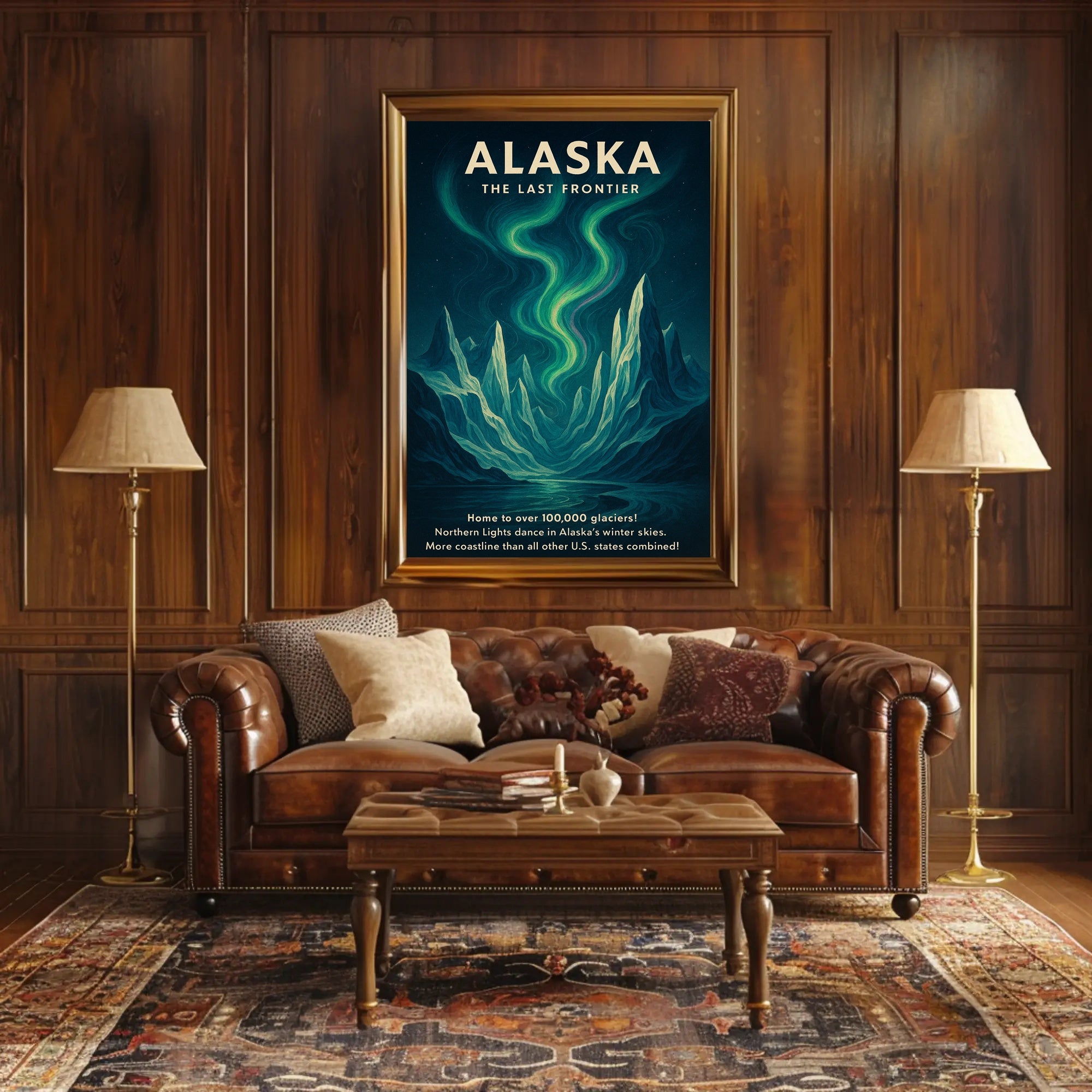 Alaska The Last Frontier Poster