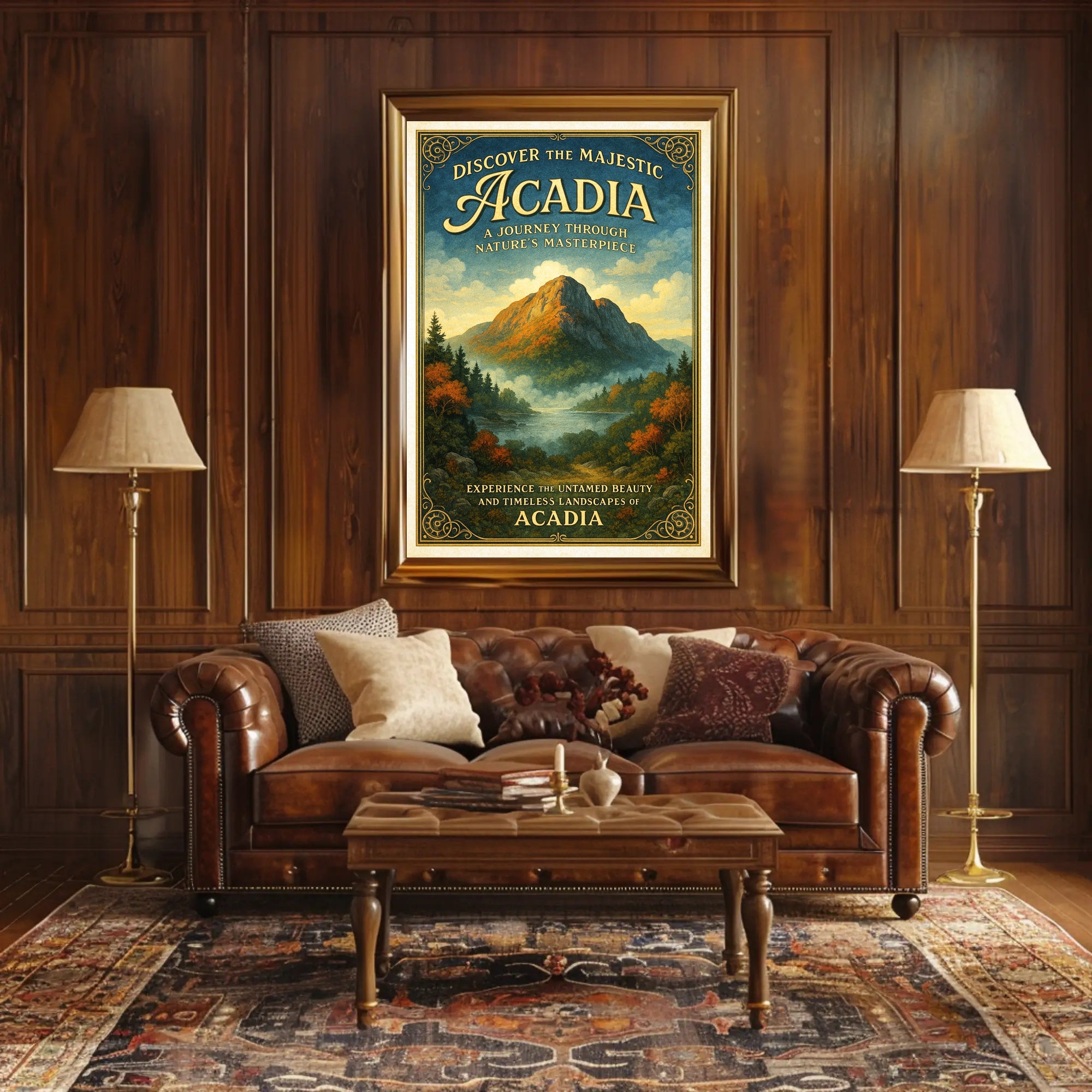 Discover the Majestic Acadia Poster PosterGoat