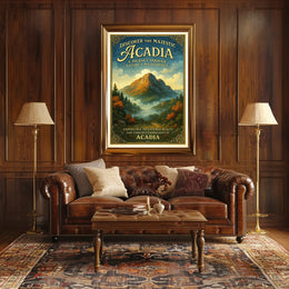 Discover the Majestic Acadia Poster PosterGoat
