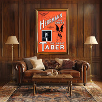 Herrmann the Great Vintage Magic Performance Poster