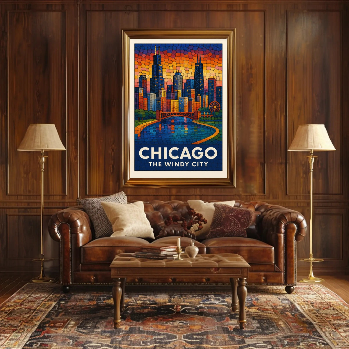 Chicago The Windy City Poster