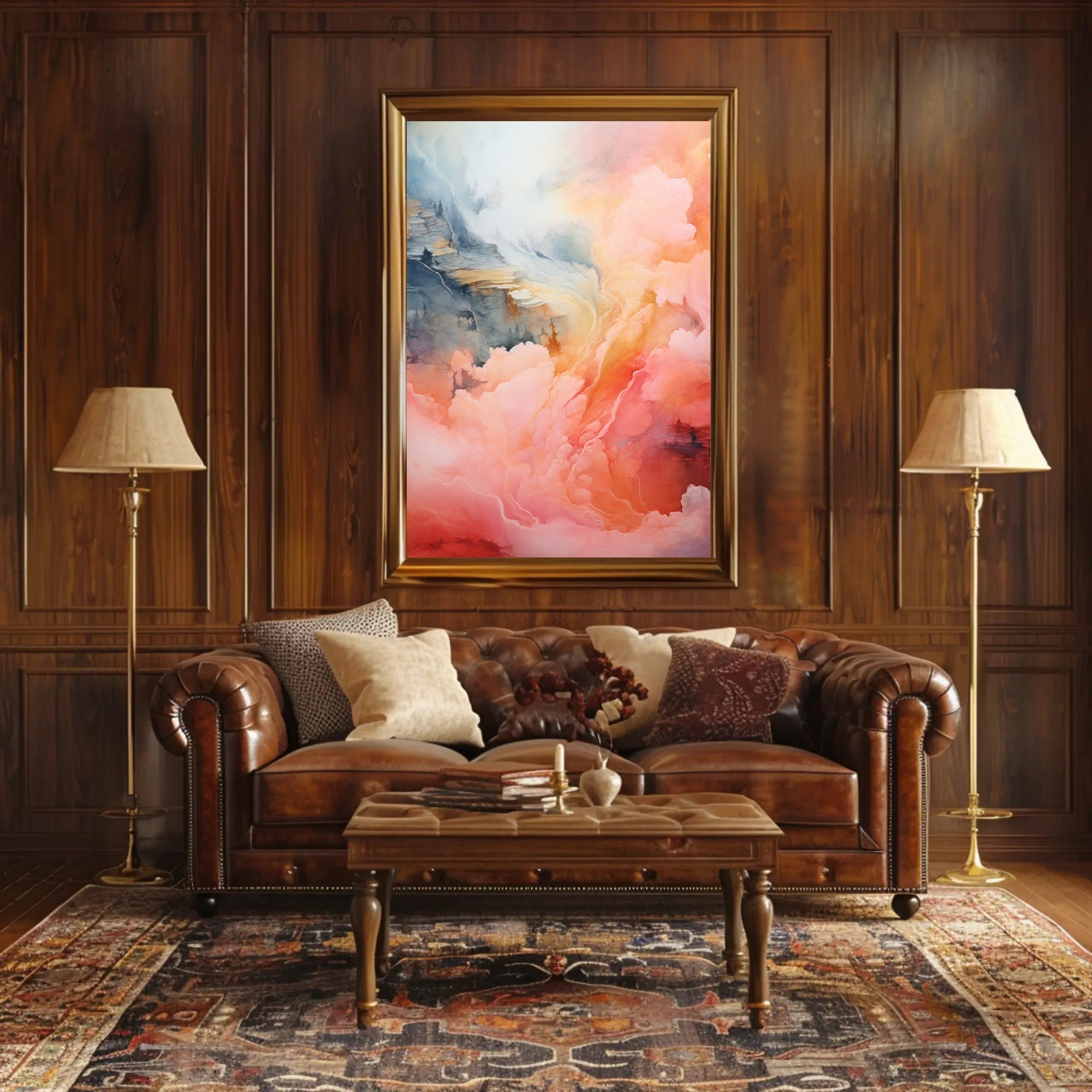 Dreamscape In Pastel Poster