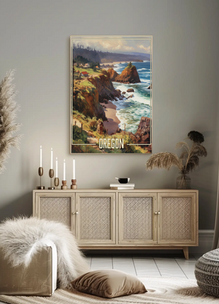 Vintage Poster - Oregon United States