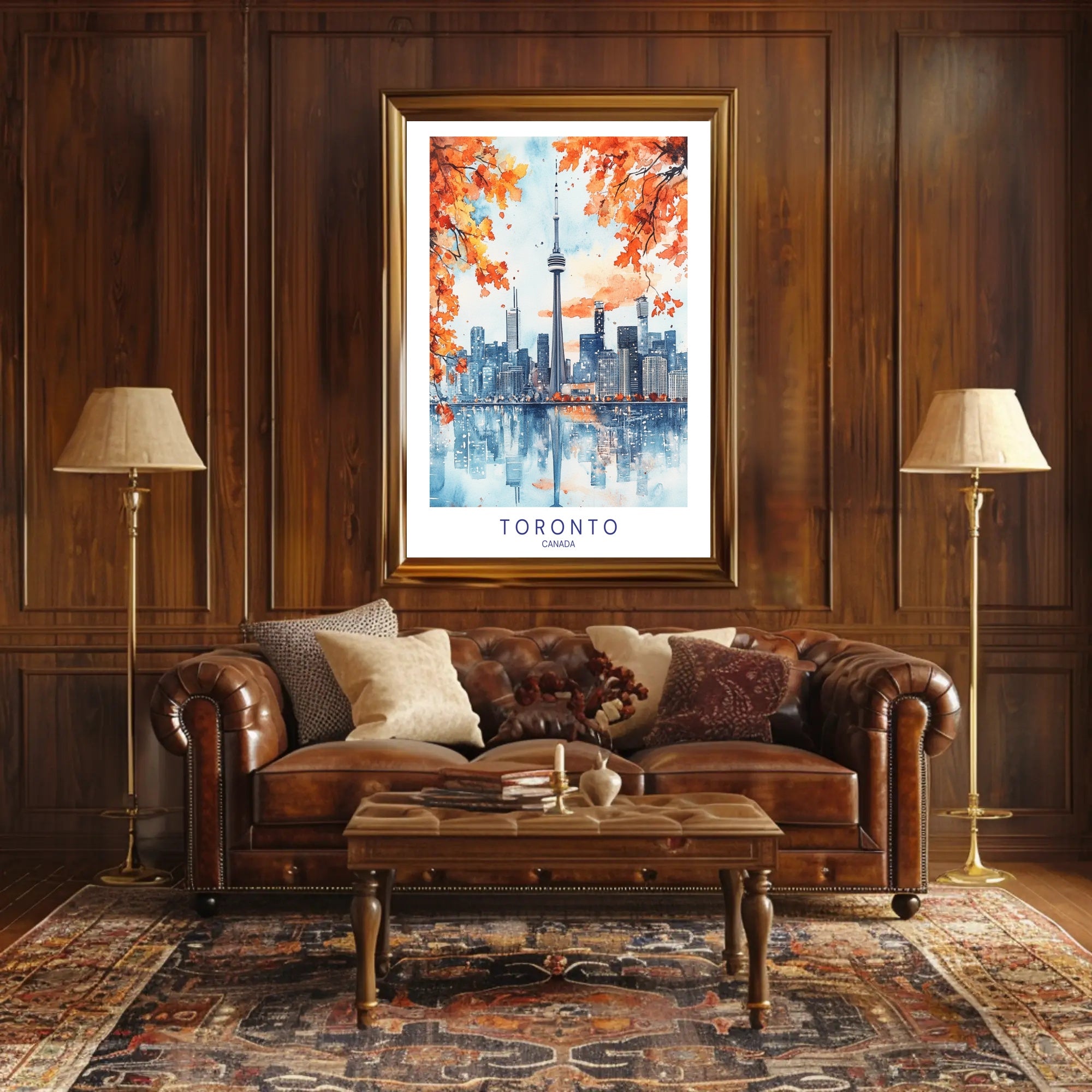Autumn in Toronto Poster PosterGoat